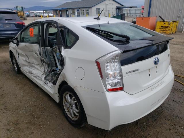 Photo 3 from auction – 2011 TOYOTA PRIUS with VIN JTDKN3DU9B0250414