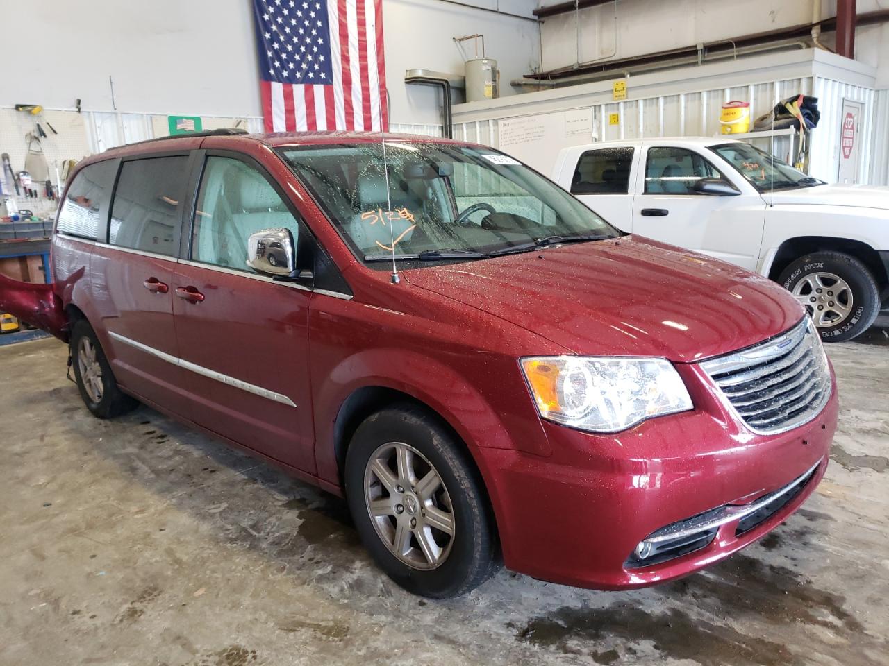 CHRYSLER TOWN & COU 2012 with VIN 2C4RC1CG1CR156281 - Photo from auction