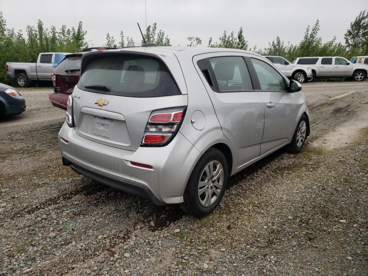Photo 4 from auction – 2020 CHEVROLET SONIC with VIN 1G1JG6SB3L4123489