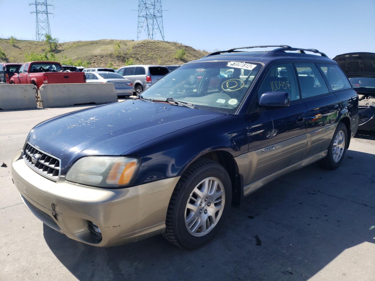 Photo 2 from auction – 2004 SUBARU LEGACY OUT with VIN 4S3BH686046642394