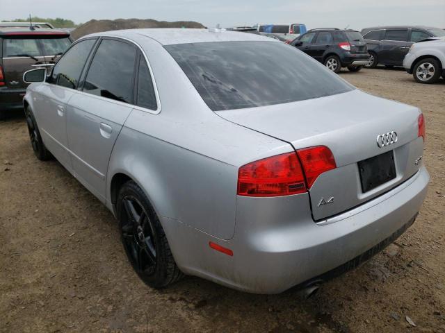 Photo 3 from auction – 2007 AUDI A4 2.0T QU with VIN WAUDF78E37A012301