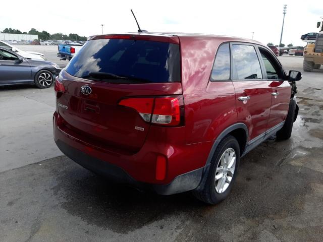 Photo 4 from auction – 2015 KIA SORENTO LX with VIN 5XYKT3A67FG595694