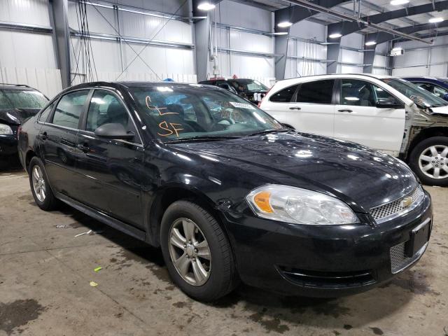CHEVROLET IMPALA LS 2012 with VIN 2G1WF5E32C1290848 - Photo from auction