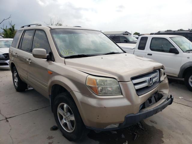 HONDA PILOT EX 2006 with VIN 5FNYF28536B022971 - Photo from auction