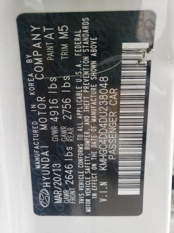 Photo 10 from auction – 2013 HYUNDAI GENESIS 3. with VIN KMHGC4DD4DU238048