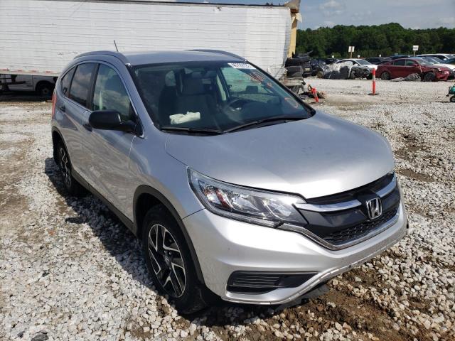 HONDA CR-V SE 2016 with VIN 2HKRM3H40GH558545 - Photo from auction