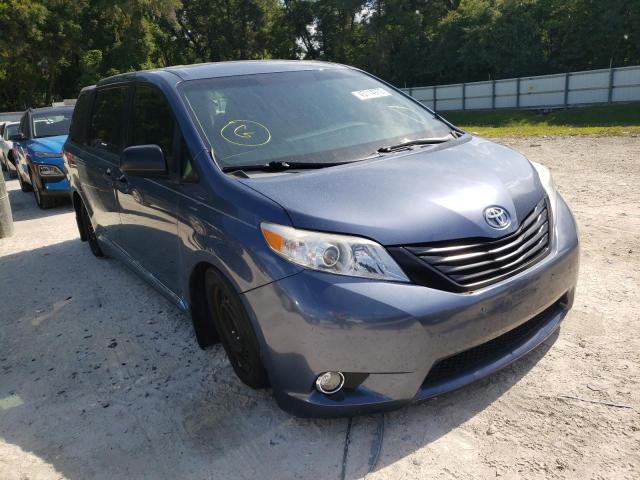 TOYOTA SIENNA 2017 with VIN 5TDZZ3DC8HS787646 - Photo from auction