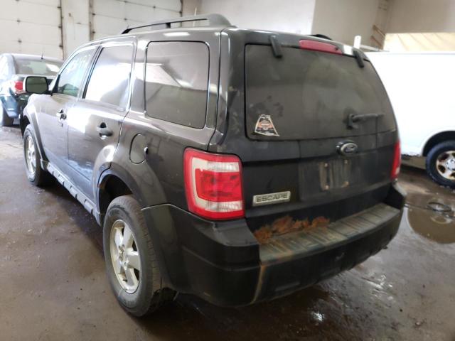 Photo 3 from auction – 2009 FORD ESCAPE XLT with VIN 1FMCU03G29KA28762