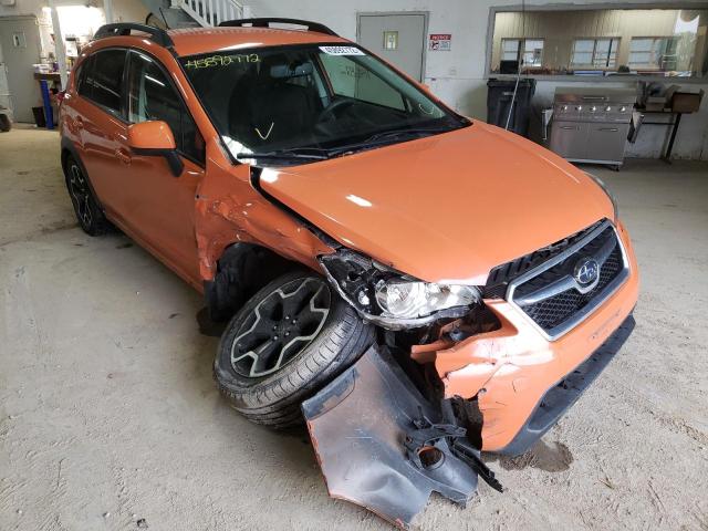 SUBARU XV CROSSTR 2013 with VIN JF2GPACC9D2832163 - Photo from auction