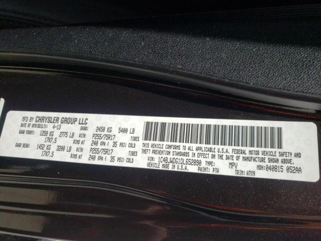 Photo 10 from auction – 2013 JEEP WRANGLER U with VIN 1C4BJWDG1DL652890