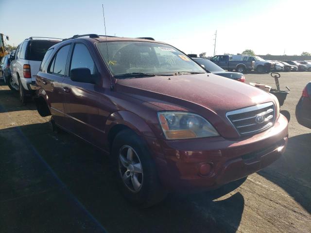KIA SORENTO EX 2007 with VIN KNDJD736675742532 - Photo from auction