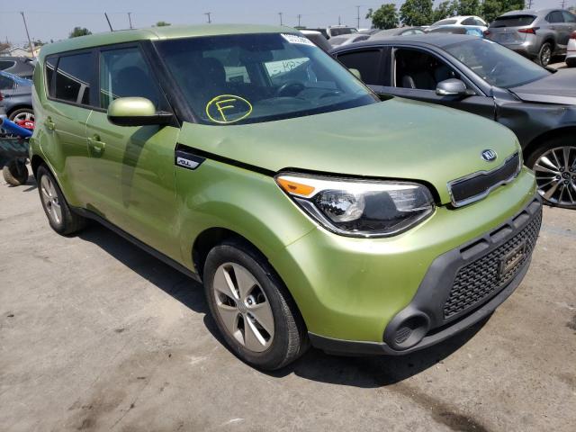 KIA SOUL 2015 with VIN KNDJN2A20F7791826 - Photo from auction
