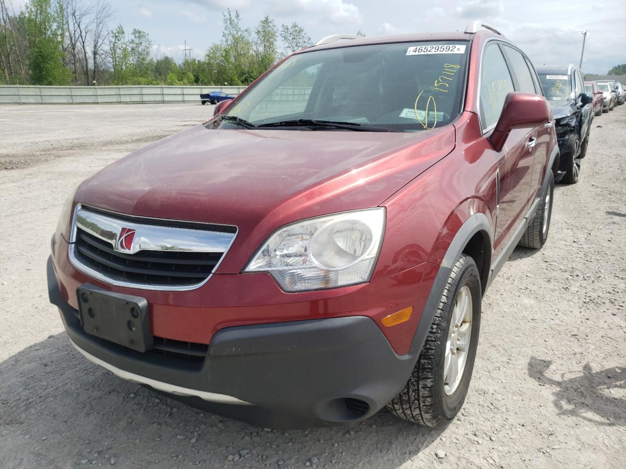 Photo 2 from auction – 2008 SATURN VUE XE with VIN 3GSCL33P08S725458