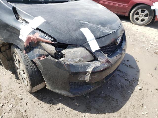 Photo 9 from auction – 2009 TOYOTA COROLLA BA with VIN JTDBL40E09J026804