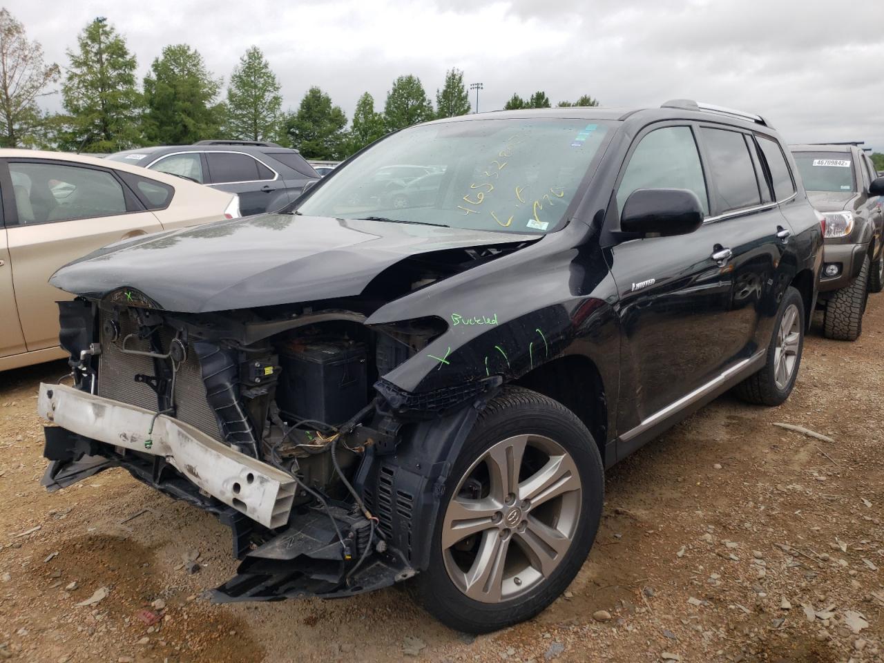 Photo 2 from auction – 2012 TOYOTA HIGHLANDER with VIN 5TDDK3EH4CS133860