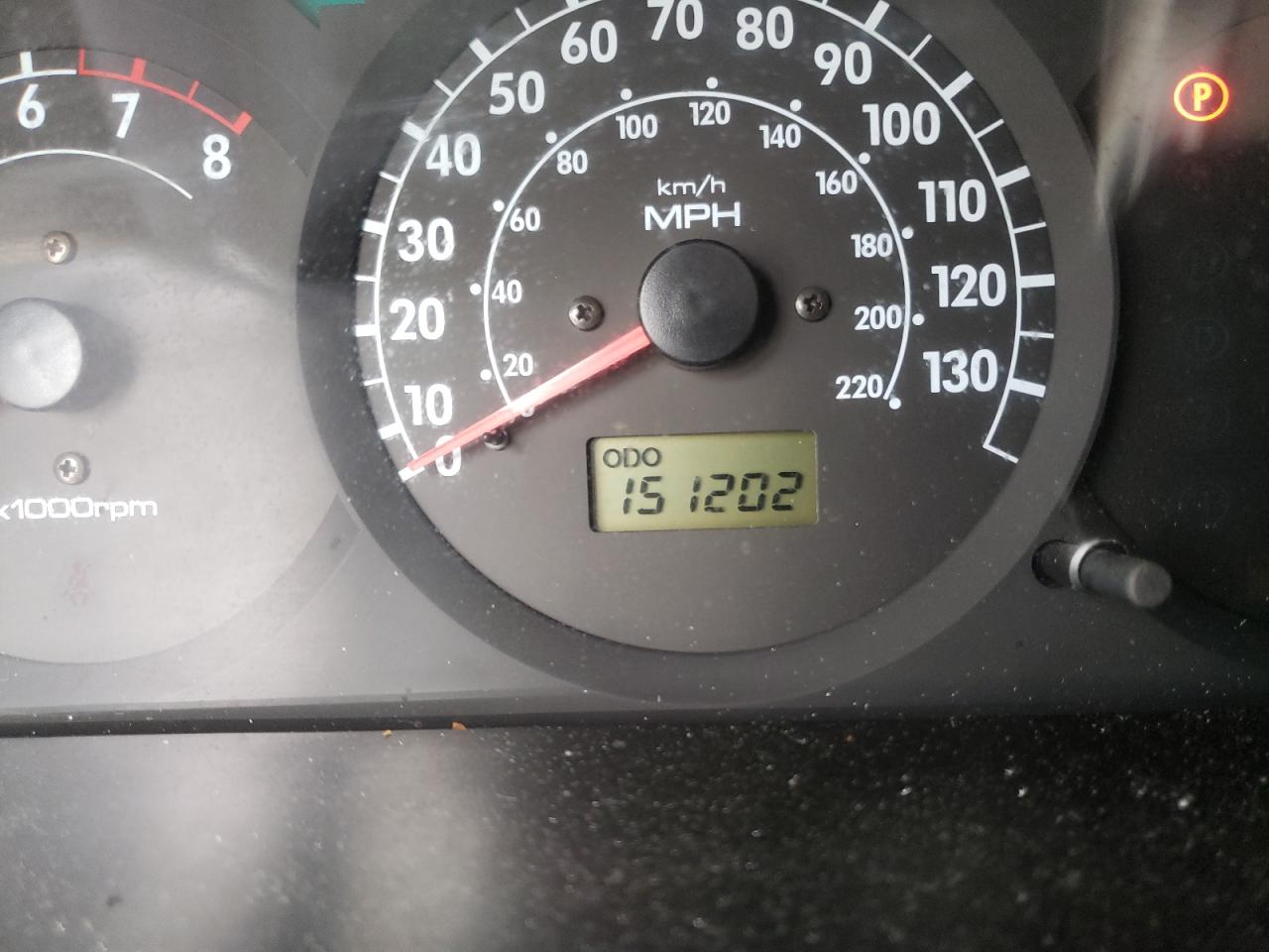 Photo 8 from auction – 2004 KIA SPECTRA BA with VIN KNAFB121345314117
