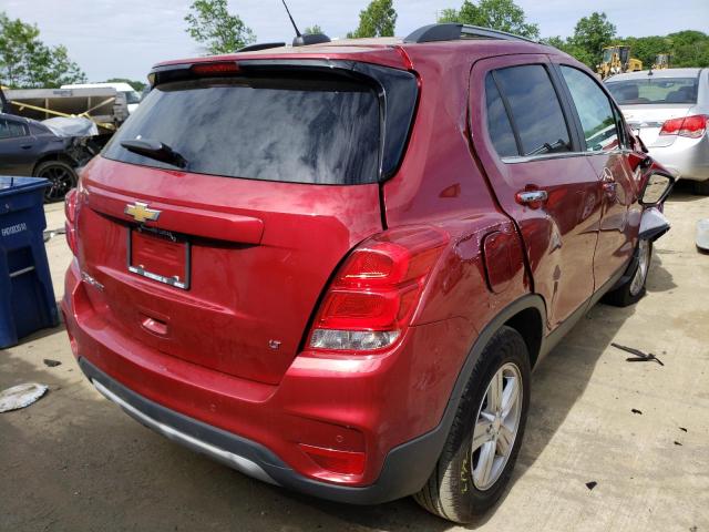 Photo 4 from auction – 2019 CHEVROLET TRAX 1LT with VIN 3GNCJPSB5KL255208