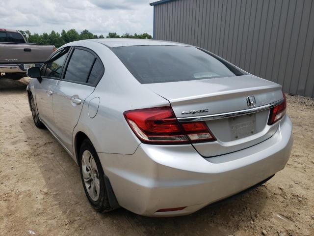 Photo 3 from auction – 2013 HONDA CIVIC LX with VIN 2HGFB2F56DH554195