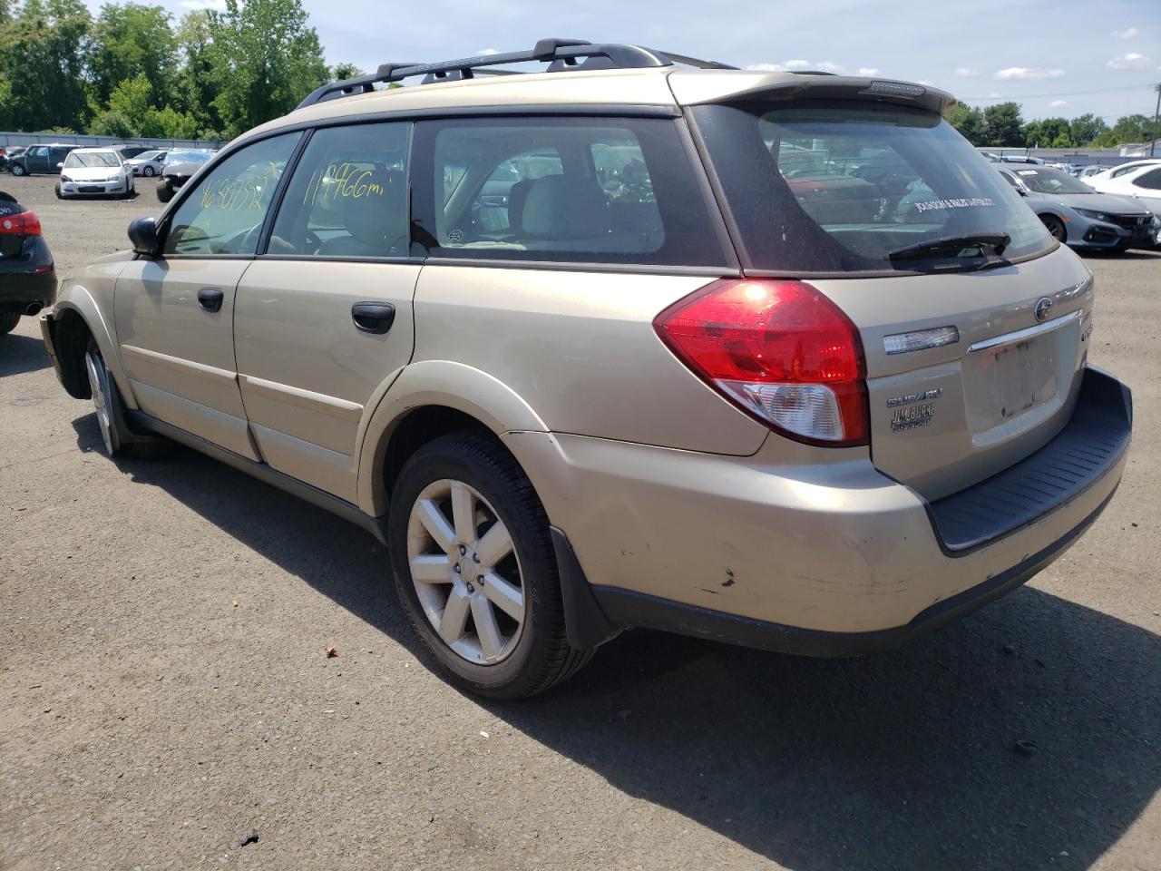 Photo 3 from auction – 2008 SUBARU OUTBACK 2. with VIN 4S4BP61C687340784