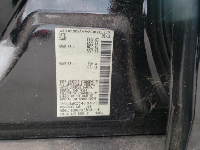 Photo 10 from auction – 2018 NISSAN ALTIMA 2.5 with VIN 1N4AL3AP1JC478622