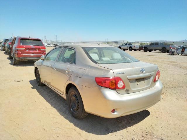 Photo 3 from auction – 2009 TOYOTA COROLLA BA with VIN 2T1BU40E99C039320