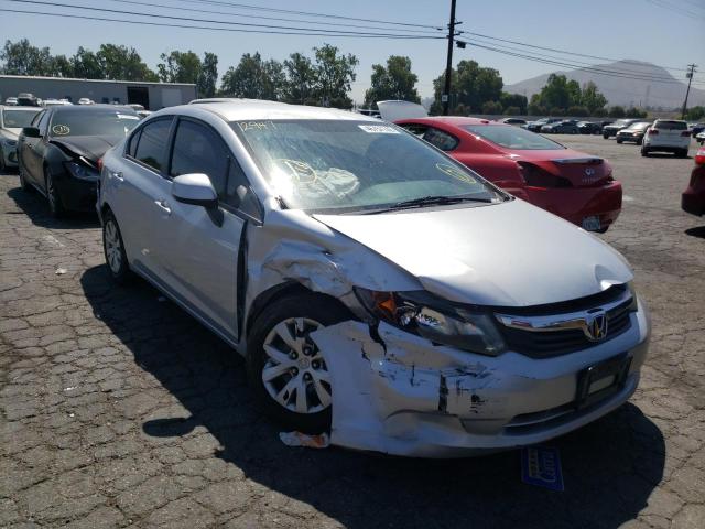 HONDA CIVIC LX 2012 with VIN 2HGFB2F55CH570600 - Photo from auction