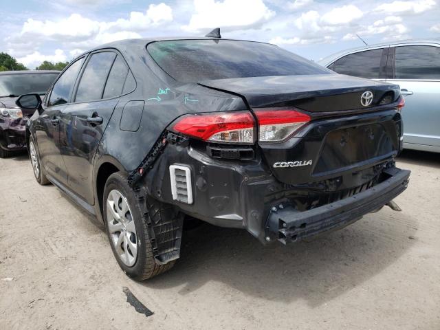 Photo 3 from auction – 2021 TOYOTA COROLLA LE with VIN JTDEPMAE7MJ166664
