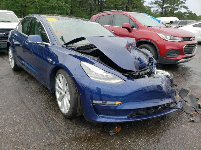 TESLA MODEL 3 2018 with VIN 5YJ3E1EB5JF063726 - Photo from auction