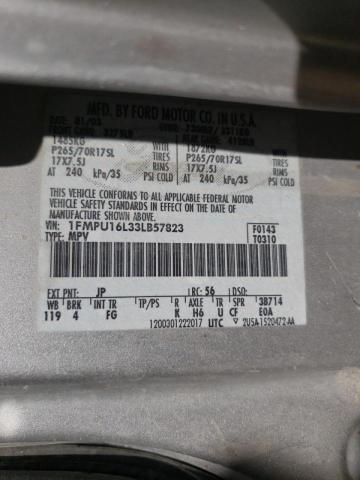 Photo 10 from auction – 2003 FORD EXPEDITION with VIN 1FMPU16L33LB57823