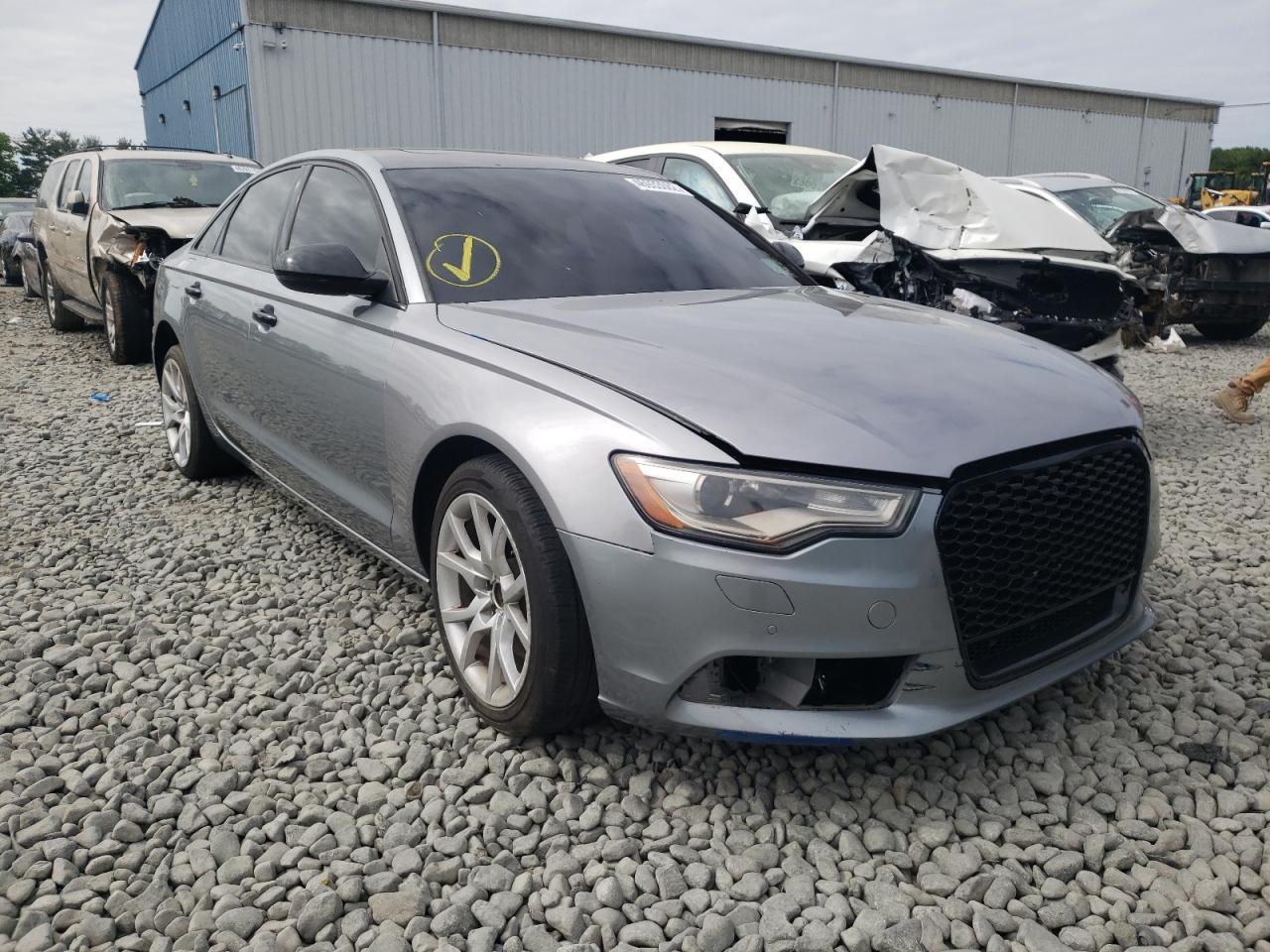 AUDI A6 PREMIUM 2013 with VIN WAUGFAFC8DN150822 - Photo from auction