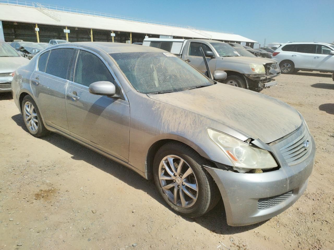 INFINITI G35 2007 with VIN JNKBV61E27M716388 - Photo from auction