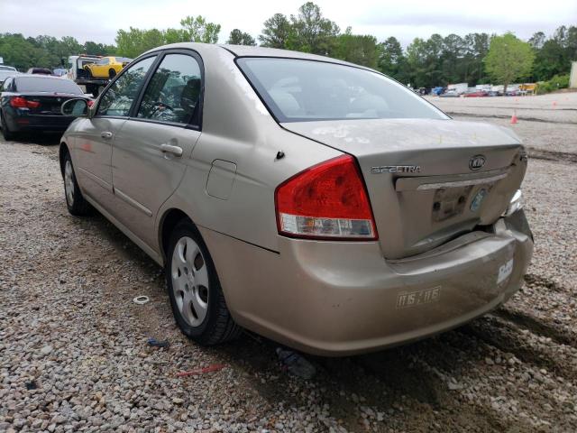 Photo 3 from auction – 2007 KIA SPECTRA EX with VIN KNAFE121575379241
