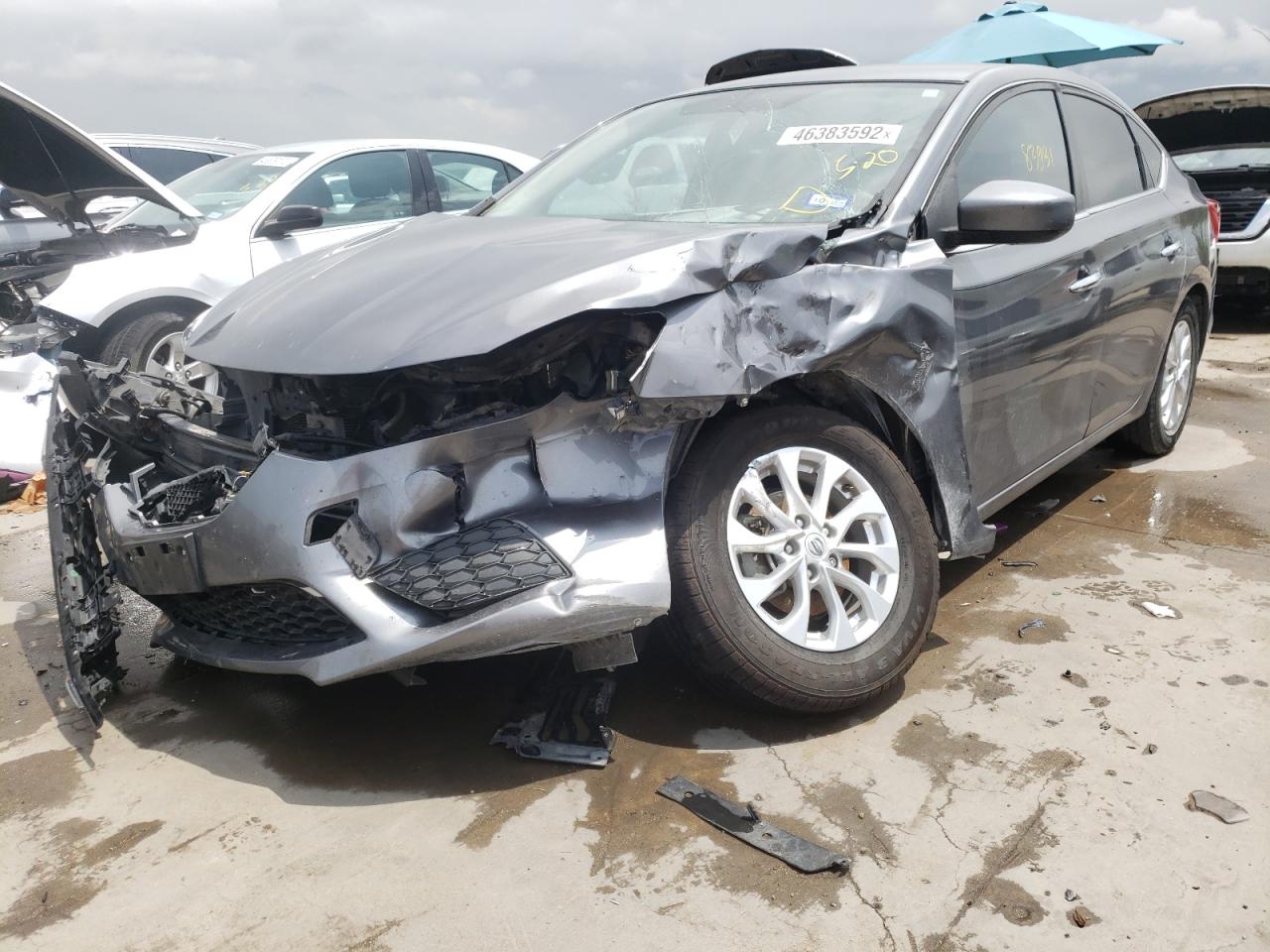 Photo 2 from auction – 2017 NISSAN SENTRA S with VIN 3N1AB7AP2HY397573