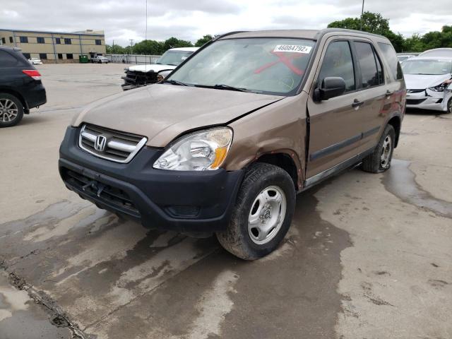 Photo 2 from auction – 2004 HONDA CR-V LX with VIN JHLRD68444C006980