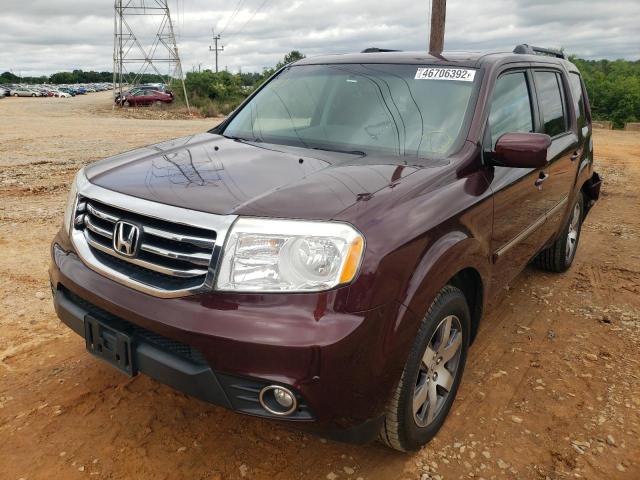 Photo 2 from auction – 2014 HONDA PILOT TOUR with VIN 5FNYF4H93EB042330