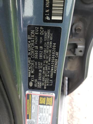 Zdjęcie 10 z aukcji – 2016 KIA RIO LX z VIN KNADM4A39G6682094