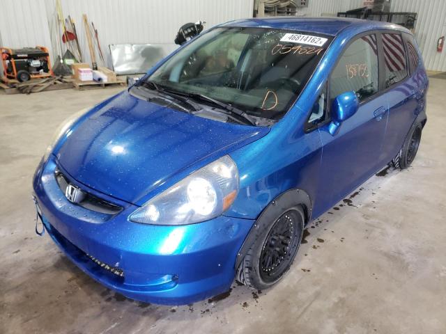 Photo 5 from auction – 2008 HONDA FIT with VIN JHMGD38468S059824