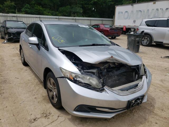 HONDA CIVIC LX 2013 with VIN 2HGFB2F56DH554195 - Photo from auction