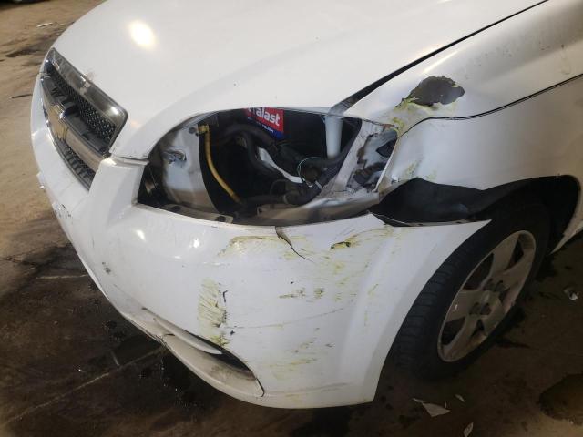 Photo 9 from auction – 2008 CHEVROLET AVEO BASE with VIN KL1TD56658B284274
