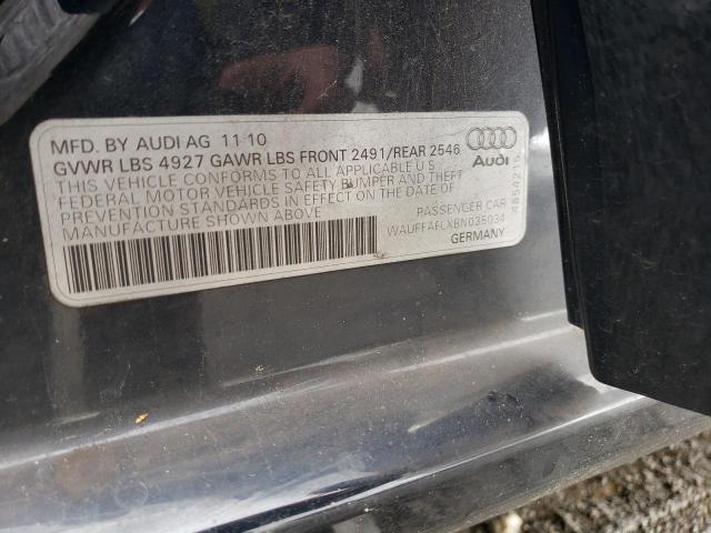 Photo 10 from auction – 2011 AUDI A4 PREMIUM with VIN WAUFFAFLXBN035034