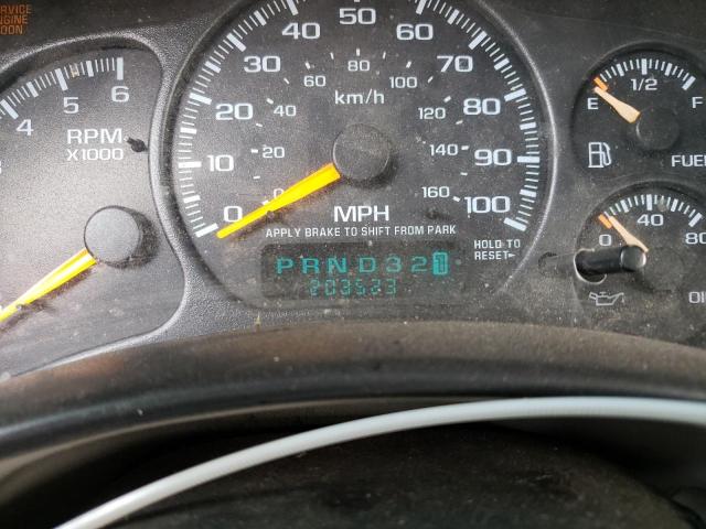 Photo 8 from auction – 2000 CHEVROLET SILVERADO with VIN 1GCGK29U0YE352925