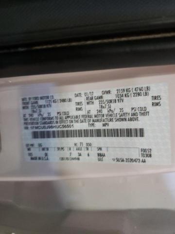 Photo 10 from auction – 2017 FORD ESCAPE TIT with VIN 1FMCU0J98HUC56501