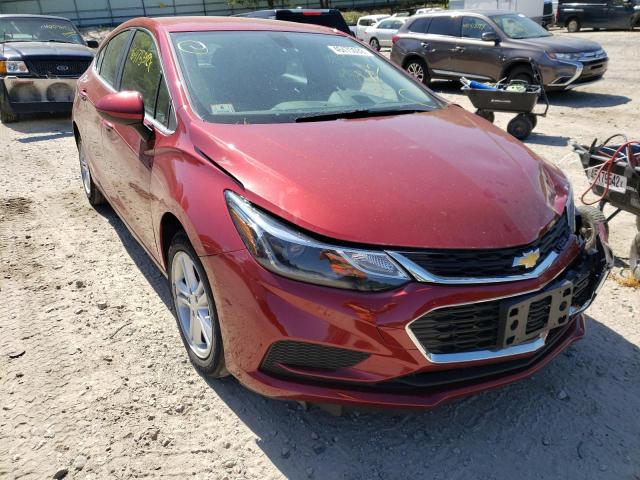 CHEVROLET CRUZE LT 2017 with VIN 3G1BE6SM8HS525902 - Photo from auction
