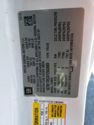Photo 10 from auction – 2015 GMC SIERRA C15 with VIN 1GTN1TECXFZ903669