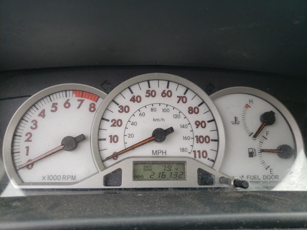 Photo 12 from auction – 2008 TOYOTA COROLLA CE with VIN 2T1BR32E68C911606