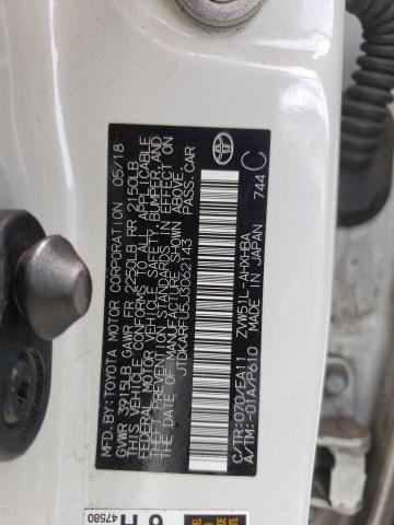 Photo 10 from auction – 2018 TOYOTA PRIUS with VIN JTDKARFU5J3062143
