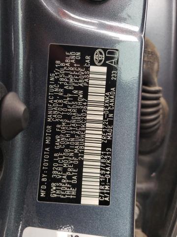 Photo 10 from auction – 2019 TOYOTA COROLLA L with VIN 2T1BURHE8KC203647