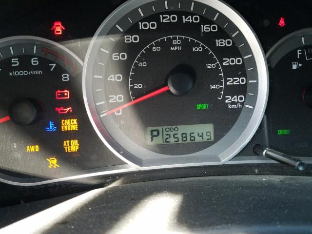 Photo 8 from auction – 2009 SUBARU IMPREZA 2. with VIN JF1GE61669H516180
