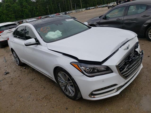 GENESIS G80 2018 with VIN KMHGN4JE8JU227945 - Photo from auction