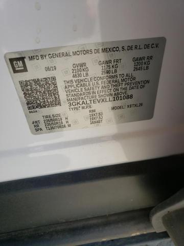 Photo 10 from auction – 2020 GMC TERRAIN SL with VIN 3GKALTEVXLL101088